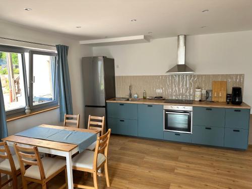 virtuve, Ferienwohnung am Kastanienbusch in Ranschbach