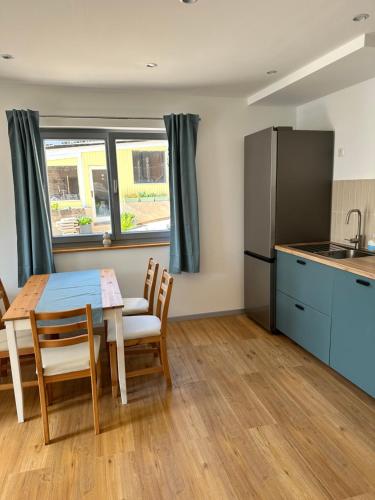 virtuve, Ferienwohnung am Kastanienbusch in Ranschbach