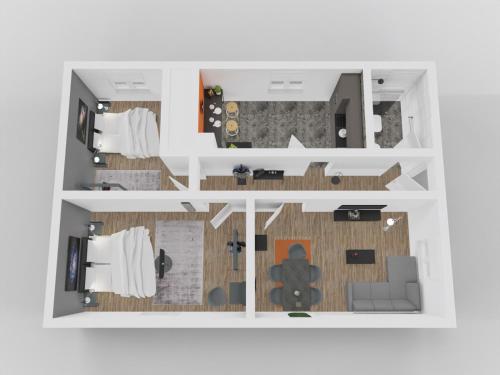 HARIKOA Apartment - close to City Center - FREE PARKING - Netflix - fast WiFi, Bâle (photo 7)