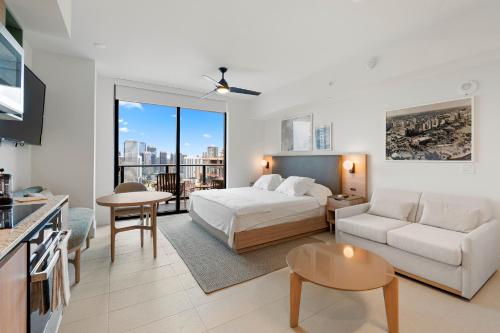 Luxurious Studio w Stunning City Views in Downtown, Miami (Florida)