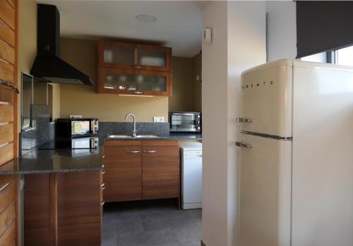 Konyha, Apartament Anna a Salàs (Apartament Anna a Salas) in Salàs de Pallars