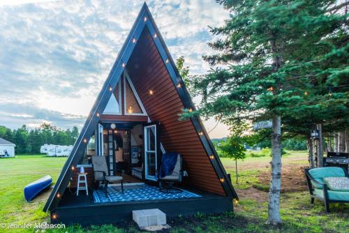 . Oceanfront A-Frame Tiny Home