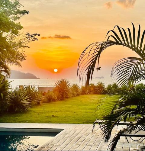 Gorgeous Beachfront Home in Playa Potrero