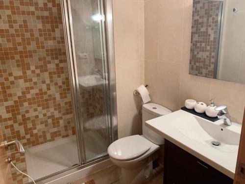 淋浴間, Apartamento Camarena de La Sierra in 塞拉卡馬雷納