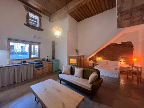 廚房, Apartamentos GARABATA in 拉維拉新鎮