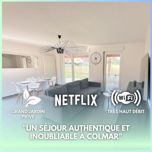 Le jardin secret - Colmar - WIFI - Location saisonnière - Horbourg-Wihr