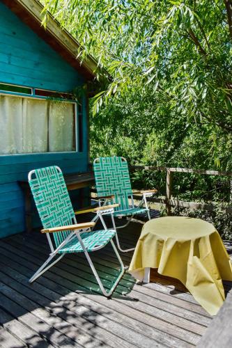 Balcony/terrace, Cabanas Juan Pueblo in Tigre