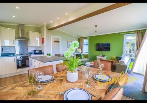 Iekārtas, Puddledock - luxury lodge - Romney Marsh, Kent in Snargate