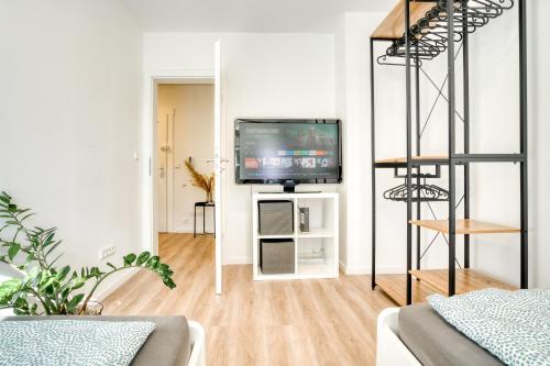 HOMY I Moderner Retrocharme WLAN & Netflix, Lipsk (zdjęcie 10)