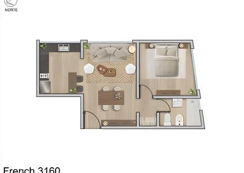 Gran Apt. Cerca de Av. Libertador y Alto Palermo, Buenos Aires (photo 5)