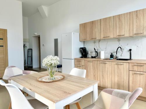 Luksusowy apartament na parterze w okolicy jeziora i Gór Sowich