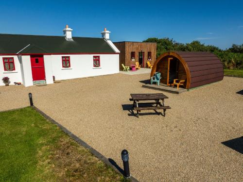 Exterior view of Geraghtys Farmyard Pods