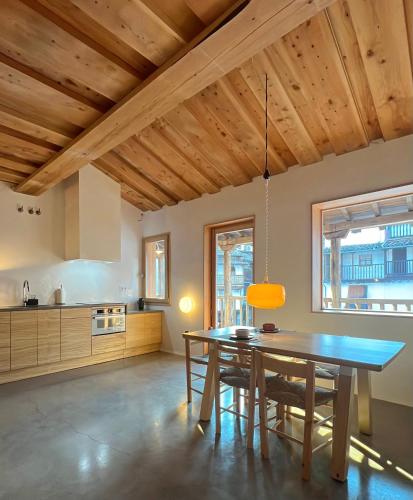 廚房, Apartamentos GARABATA in 拉維拉新鎮