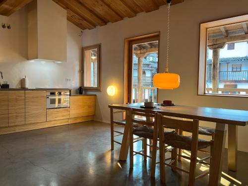 廚房, Apartamentos GARABATA in 拉維拉新鎮