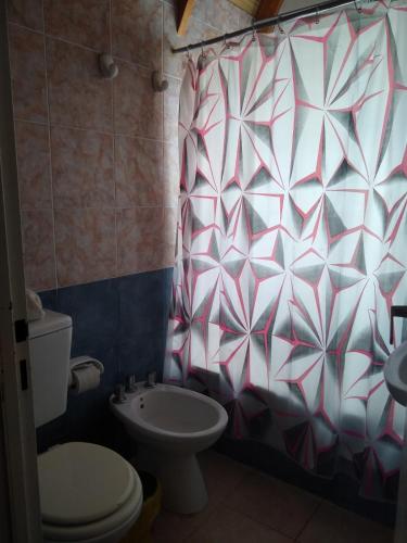 Bathroom, Cabanas LAS PALMERAS in La Paz