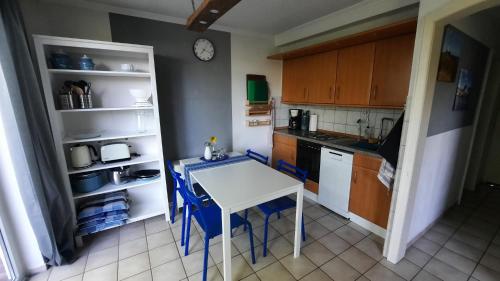 廚房, Ferienwohnung Hänel (Ferienwohnung Hanel) in 巴德 貝文森