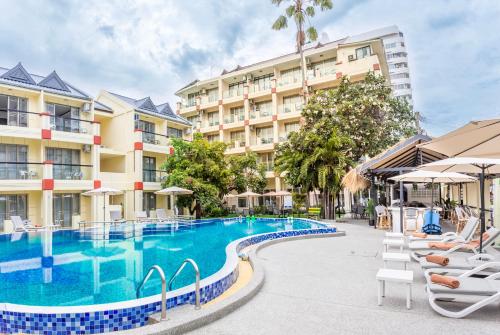 Pattaya Mermaid's Beach Resort 3-Star Hotel view