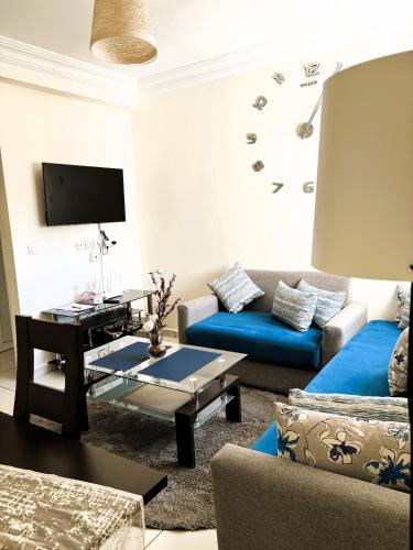 Shared lounge/TV area, Elegance au Centre de Sale Rabat - Confort et Proximite des Sites Touristiques in Bel Aroussi