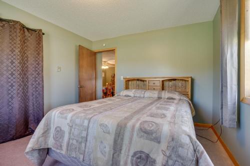 Lakefront Cabin with Fire Pit in Frederic!