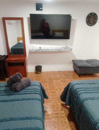 Casa Nance Alojamientos XAMAN HÁ Centro Mercado 28 y ADO Suite Familiar 3 Personas, Cancún (photo 4)
