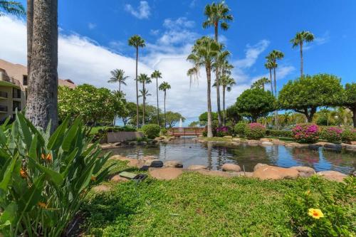 Rear Ocean View 2 Bedroom Single Level Condo at Kamaole Sands 9-305