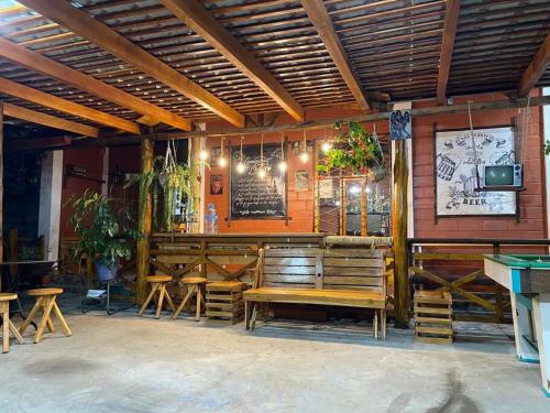 Quinta Fina Madera San Miguel de Bolivar 22 personas in Guaranda