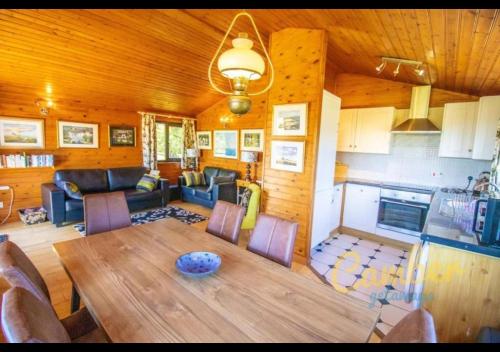 virtuve, Five Waterings - Luxury Lodge - Romney Marsh, Kent in Snargate