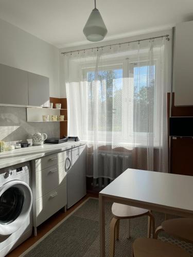 Cozinha, Cosy Khruschovka Style apartment in Rauna