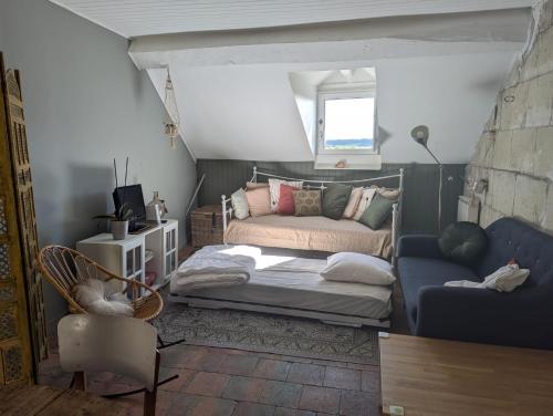 Appartement des hirondelles , au pied du château (Appartement des hirondelles , au pied du chateau) in ชินง ซิตี้ เซ็นเตอร์