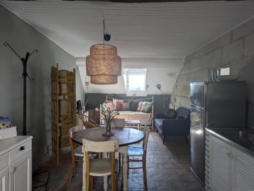 Appartement des hirondelles , au pied du château (Appartement des hirondelles , au pied du chateau) in ชินง ซิตี้ เซ็นเตอร์