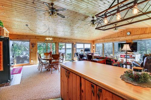 Lakefront Hackensack Cabin with Patio and Grill! in Pine River (MN)