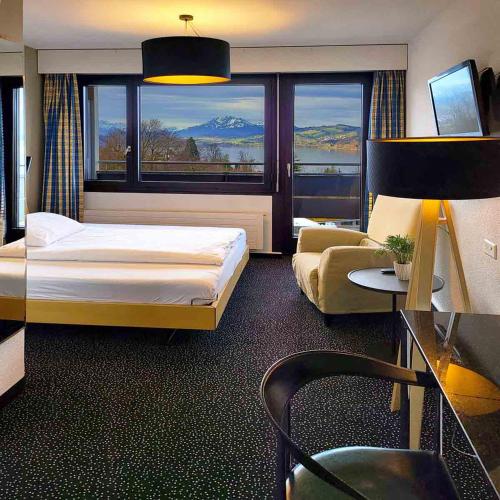 Guggital Hotel Restaurant Room Type - Queen Room with Balcony