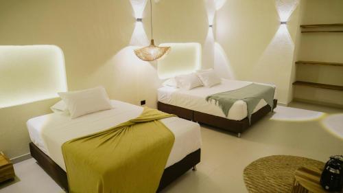 2 queen beds