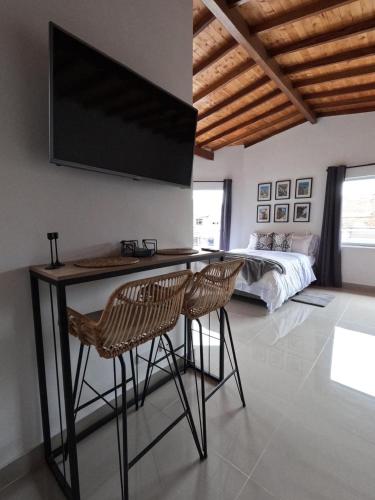 Hermoso Loft cerca al poblado y al metro, Medellín (fotografie 5)
