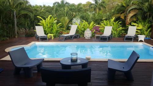 Villa Spacieuse avec Piscine Privée à Saint-François - 120 m² Jardin - image 2