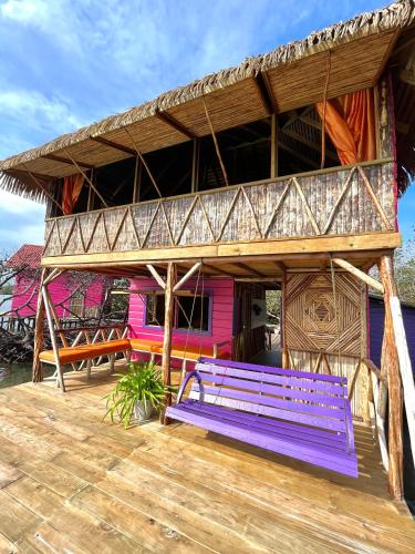 Viesnīcas āriene, Urraca Monkey Island Eco Resort in Punta Laurel