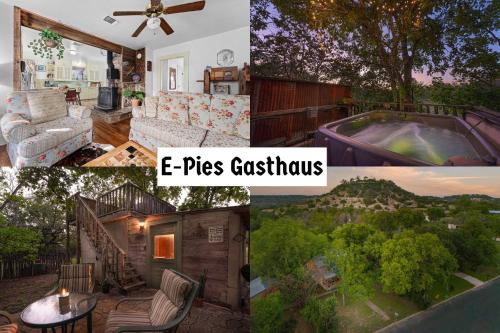 E-Pies Gasthaus - Hot Tub & Near Cross Mountain in Fredericksburg, USA