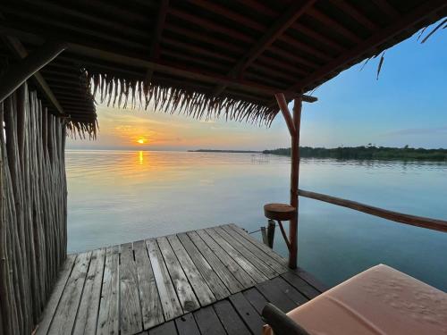 Skats, Urraca Monkey Island Eco Resort in Punta Laurel
