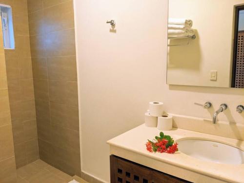 Modern Beach Villa Pool Ocean Views Terrace BBQ Villa Vista Real in Playa del Carmen, Mexico