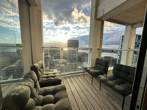 Luxurious Apartment with Panoramic View, Amberes (foto 5)