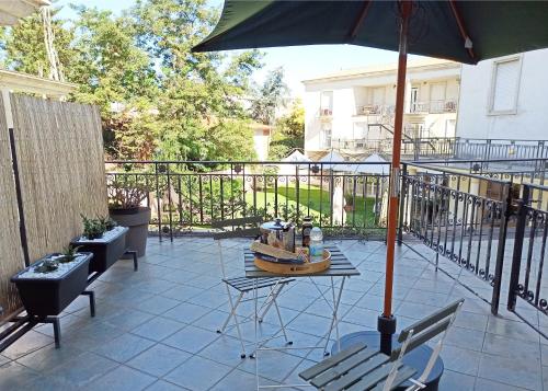 Balcony/terrace, Blao boutique hotel in Oristano