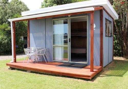 Exterior view, Urenui Beach Camp in Urenui