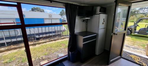 Kitchen, Urenui Beach Camp in Urenui