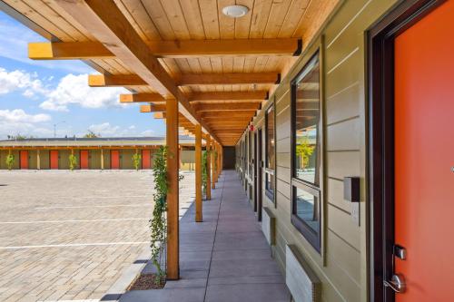 Exterior view, The Evergreen in Marin County