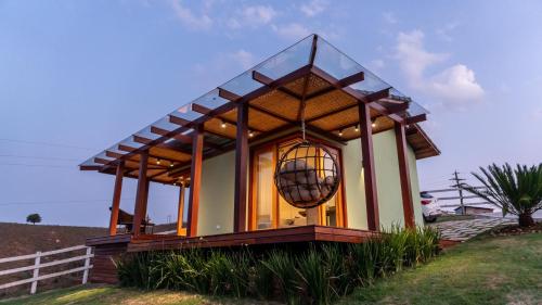 Cabana com Banheira e Vista de Montanhas em Cunha, Cunha