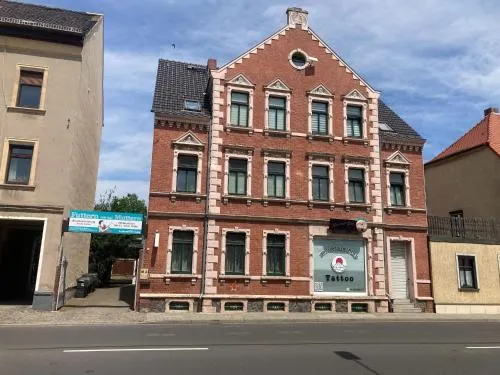 Studio Wohnung, mit Grill Platz im Hof in Eilenburg, Deutschland