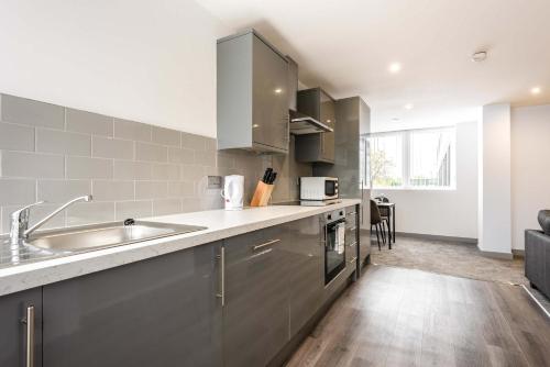 Modern & Bright 1 Bedroom Apartment in Yeadon near Leeds Bradford repülőtér