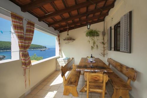 Erkély/terasz, House Villa Bistrana in Vela Luka