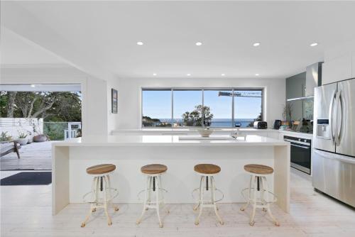 Stunning Beachfront 3-Bed Haven by Natural Reserve - Tap to explore photos