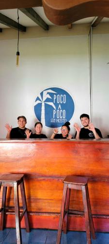 大厅, Poco a Poco Hostel in 莱昂